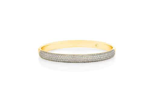 Grand Full Pave Bangle - Image 5